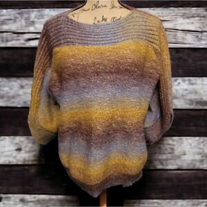 Dress Barn Striped Multicolor Sweater Size 3X
